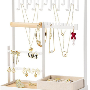 New design iron jewelry rack Key small item necklace earrings jewelry storage display rack