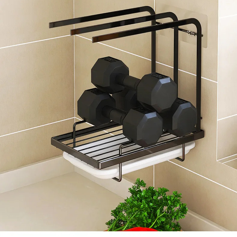 Wall Mounted Cabinet Organizer Sink Shelf Cabinet Storage Shelves for Kitchen Bathroom Utensils Organizer