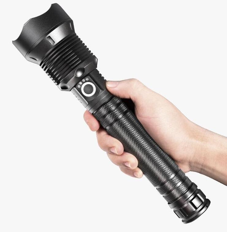 XHP70 22W P70 Flashlight Aluminum Waterproof USB Rechargeable Amazing Torch for camping outdoor