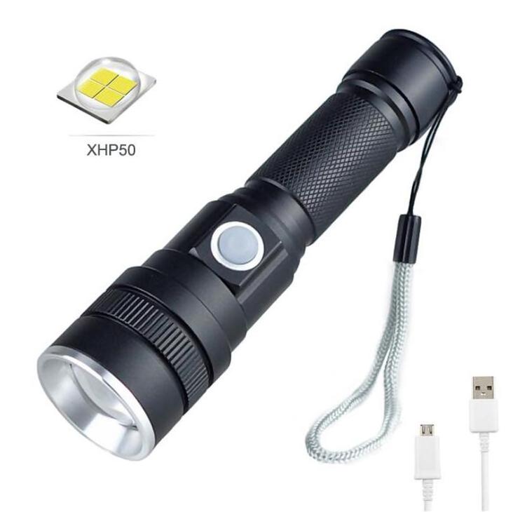 Lumintop 15W XHP50 Torch Powerful Rechargeable Linternas Led Flashlight Tactical Water Proof