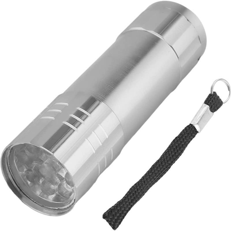 Powerful Portable Super Bright 9 LED Mini Flashlight Small Torch Pocket Lamp for Lighting Promotion