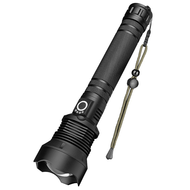 Hot-sale High Power Long Distance Flashlight Strong Light Rechargeable Zoom Giant  Tactical Torch for Hunting