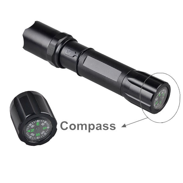 TOPCOM 395 Scorpion UV Flashlight 3W Black Light UV Flashlight Ultraviolet Rechargeable UV Light Flashlight For Pet Urine Detect