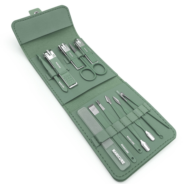 Wholesale tools for leather nail manicure set stainless steel