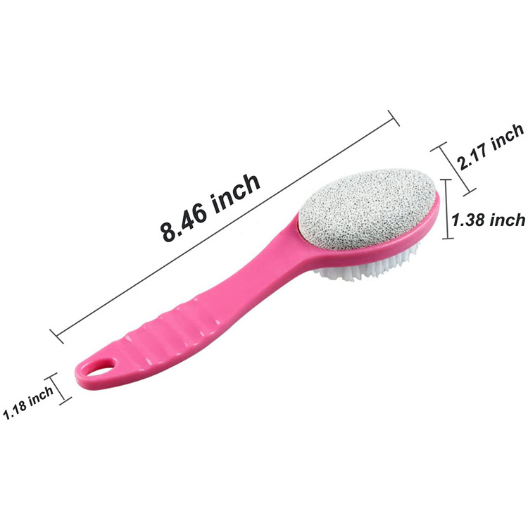 Wholesale plastic pedicure foot pumice stone file callus remover