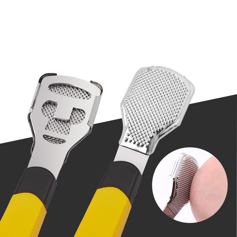 Pedicure care callus shaver with blades tool set