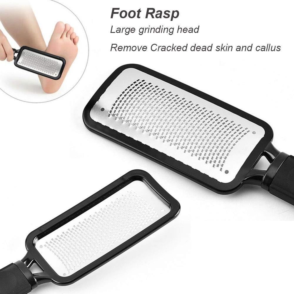 Stainless Steel Fine Callus Remover Foot Exfoliating Scrubber Cleaner Foot File