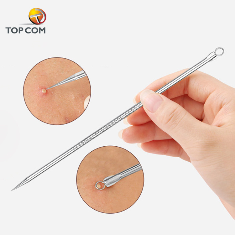 Professional blackhead stainless steel comedone removal tool