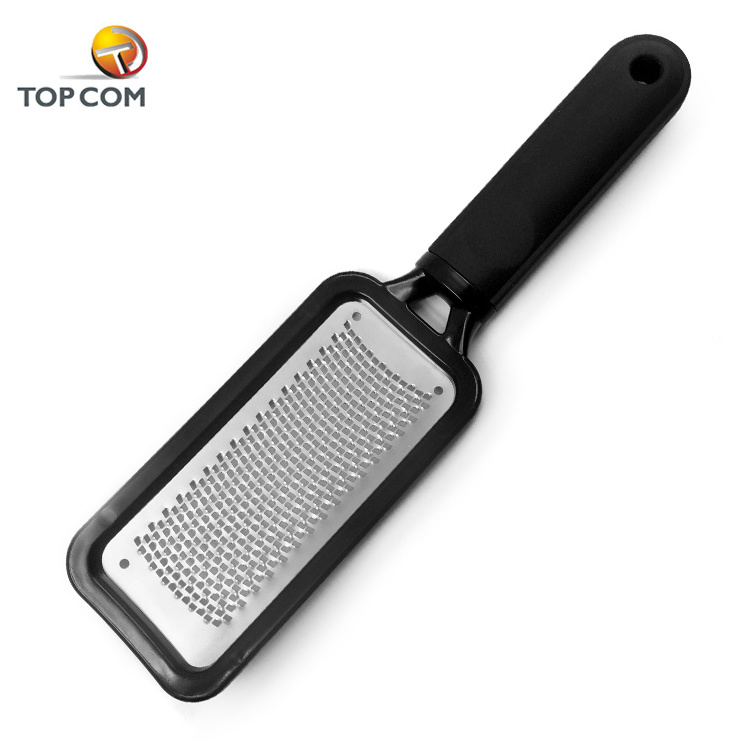 Custom black foot grater file stainless steel remover