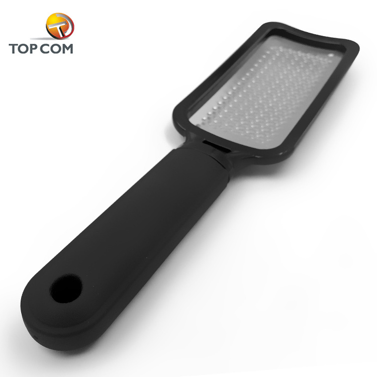 Custom black foot grater file stainless steel remover