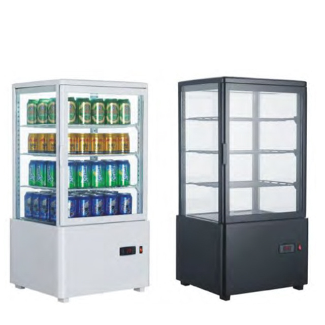 Topcool Vertical Single Door Stainless Steel Ice Cold Commercial Storage Refrigerator Refrigerated Fridge Equipment,Home Fridge