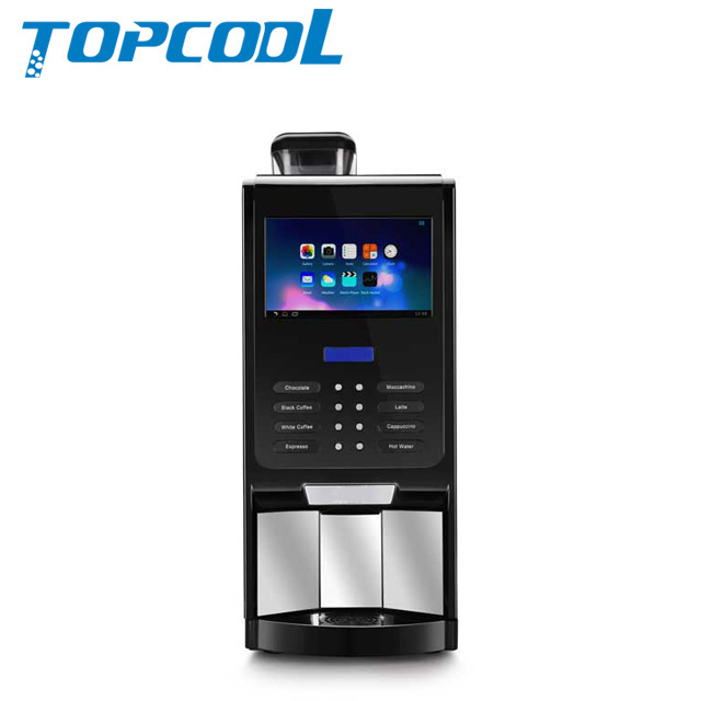 TOPCOOL Espresso Coffee Machine with LCD Screen -Golden Paris E2S