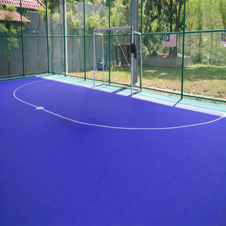 Promotional top quality cheap cost to build portable customized design futsal court for outdoor