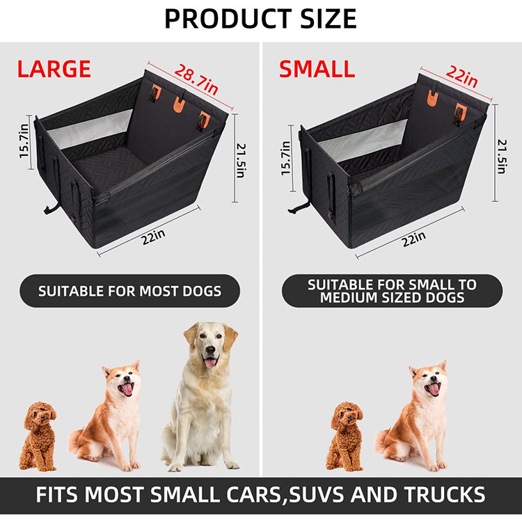 Wholesale Custom Back Seat Extender Dog Car Seat Cover Bed Mattress for Car SUV Truck Pet Car Seat