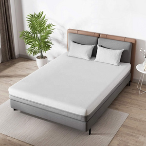 Durable Comfortable Bed Double Size Cheap Hard Foam With Mattress