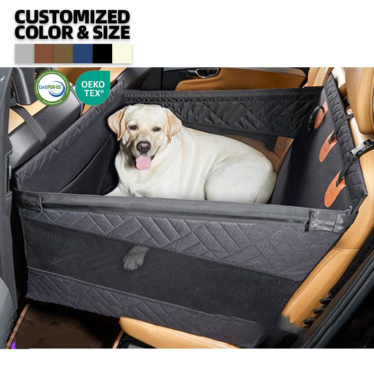 Wholesale Custom Back Seat Extender Dog Car Seat Cover Bed Mattress for Car SUV Truck Pet Car Seat