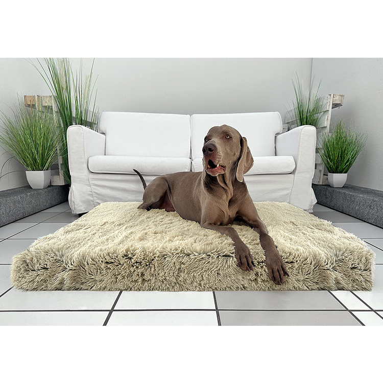 houses large washable luxury orthopedic memory foam dog pet bed sleeping mat for large dogs