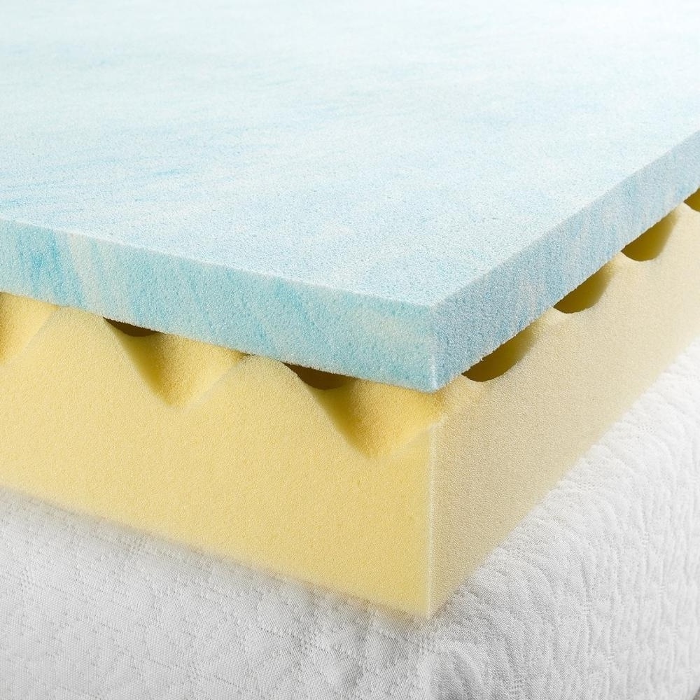 Fire Retardant Aloe Vera Memory Foam Mattress Egg Crate Topper