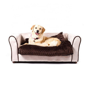 China Wholesale Bed Dog Sofa Luxury Bolster Furniture Dog Crates