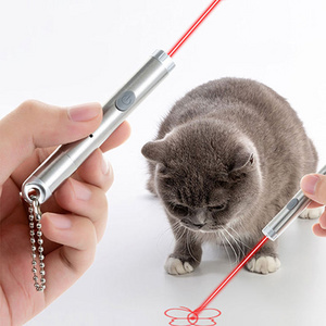 Wholesale Rechargeable Funny LED Light Torch Laser Pointer Infrared Laser Cat Toy