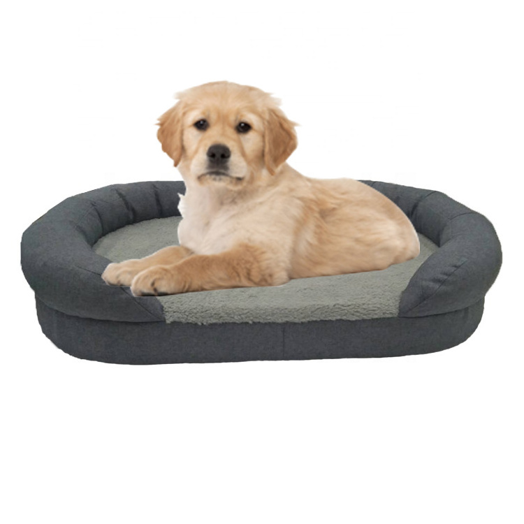 Custom Breathable Eco Friendly Self Heating Travel Luxury Pet Dog Sofa Bed