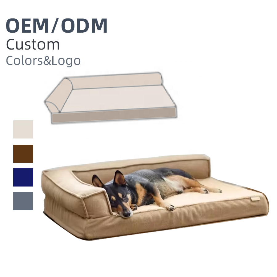 New Design Good Quality Soft Washable Pet Orthopedic Memory Foam Dog Bed