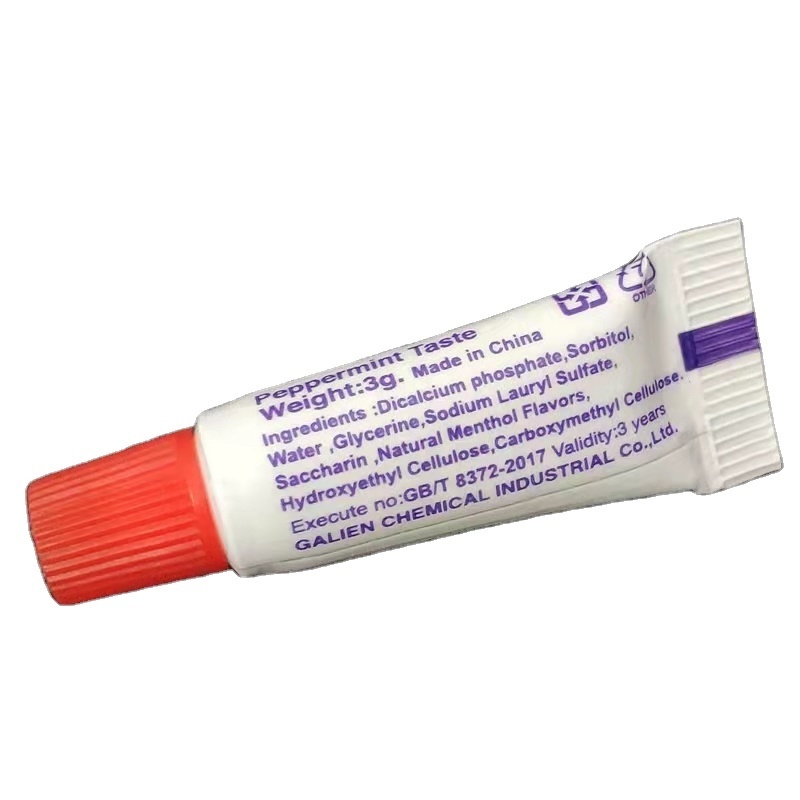 3g hotel mini toothpaste small toothpaste cheap toothpaste for hotel