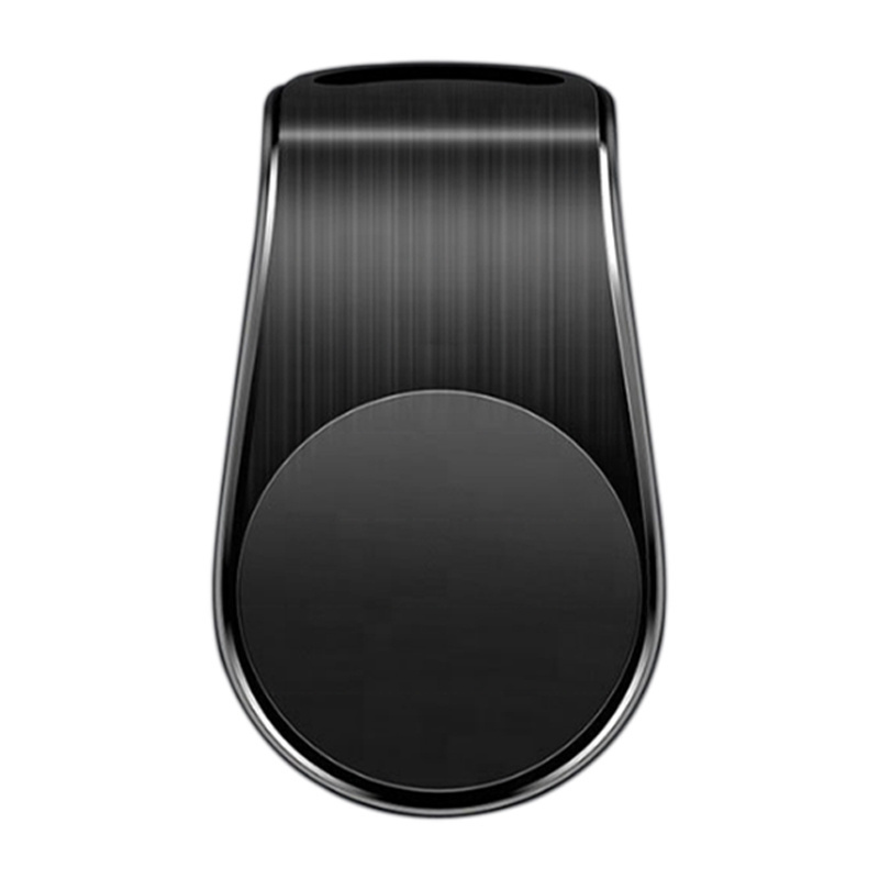 Vent Clip L Shaped 360 Rotating Anti-shake Strong Magnet Soporte Para Celular Grip De Celulares Magnetic Phone Holder For Car