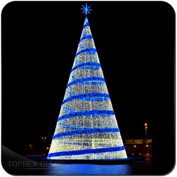 Toprex decor luz navidad exterior large xmas decoration outdoor led Christmas cone tree light