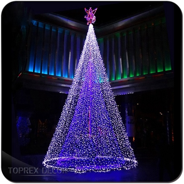 Toprex decor luz navidad exterior large xmas decoration outdoor led Christmas cone tree light