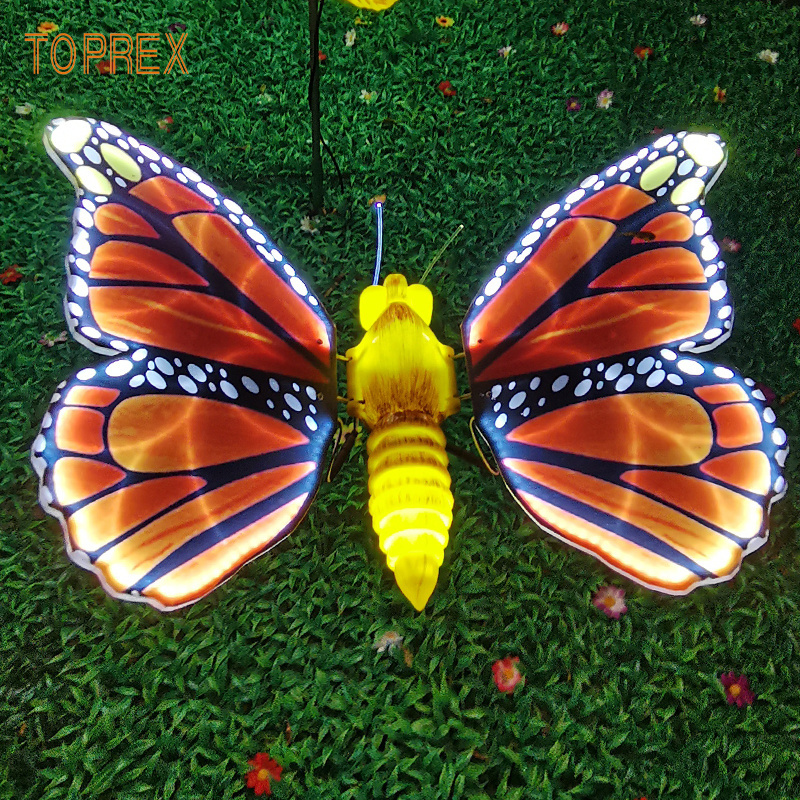 2024 other event products party supplies new unique items de luz led butterfly lighting for wedding wall decorations