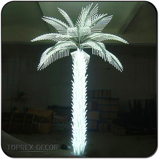 Outdoor led tree lights led lighted palm trees string lights