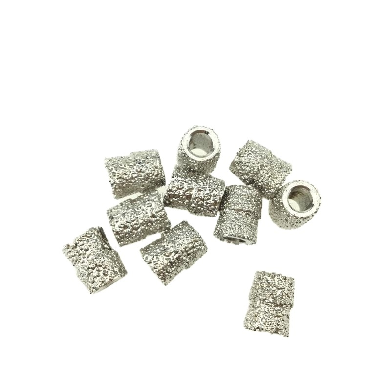 Vacuum Brazed 10.5mm Wire Saw Diamond Beads for Marble Quarring