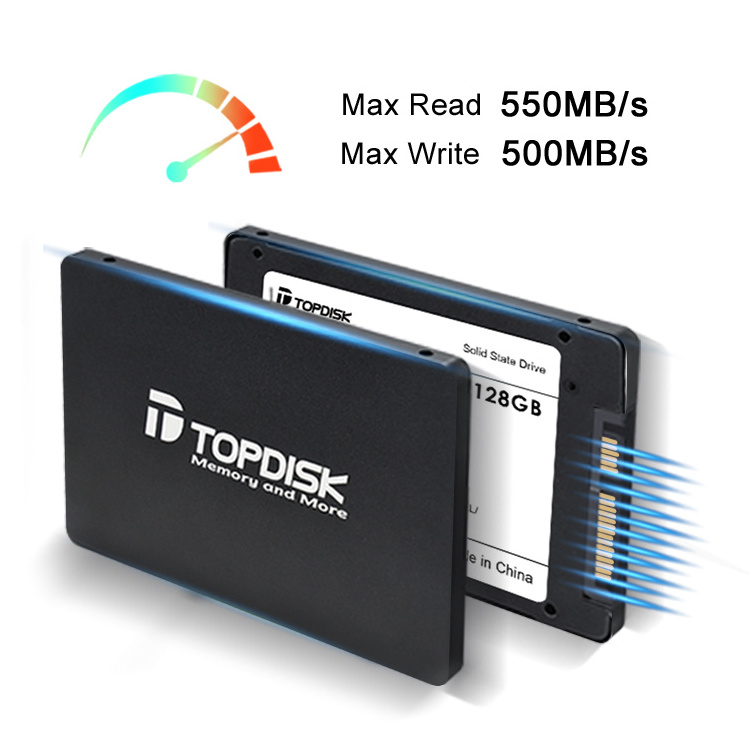 Topdisk 2TB Hard Drives SSD for Laptop Computer 64GB 120GB 128GB 240GB 256GB 512GB 1 TB SSD Solid State Drive