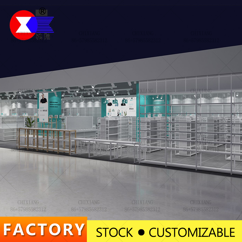 Shop Check Out Cash Counter Used for Supermarket and Convenience Store Cashier Desk