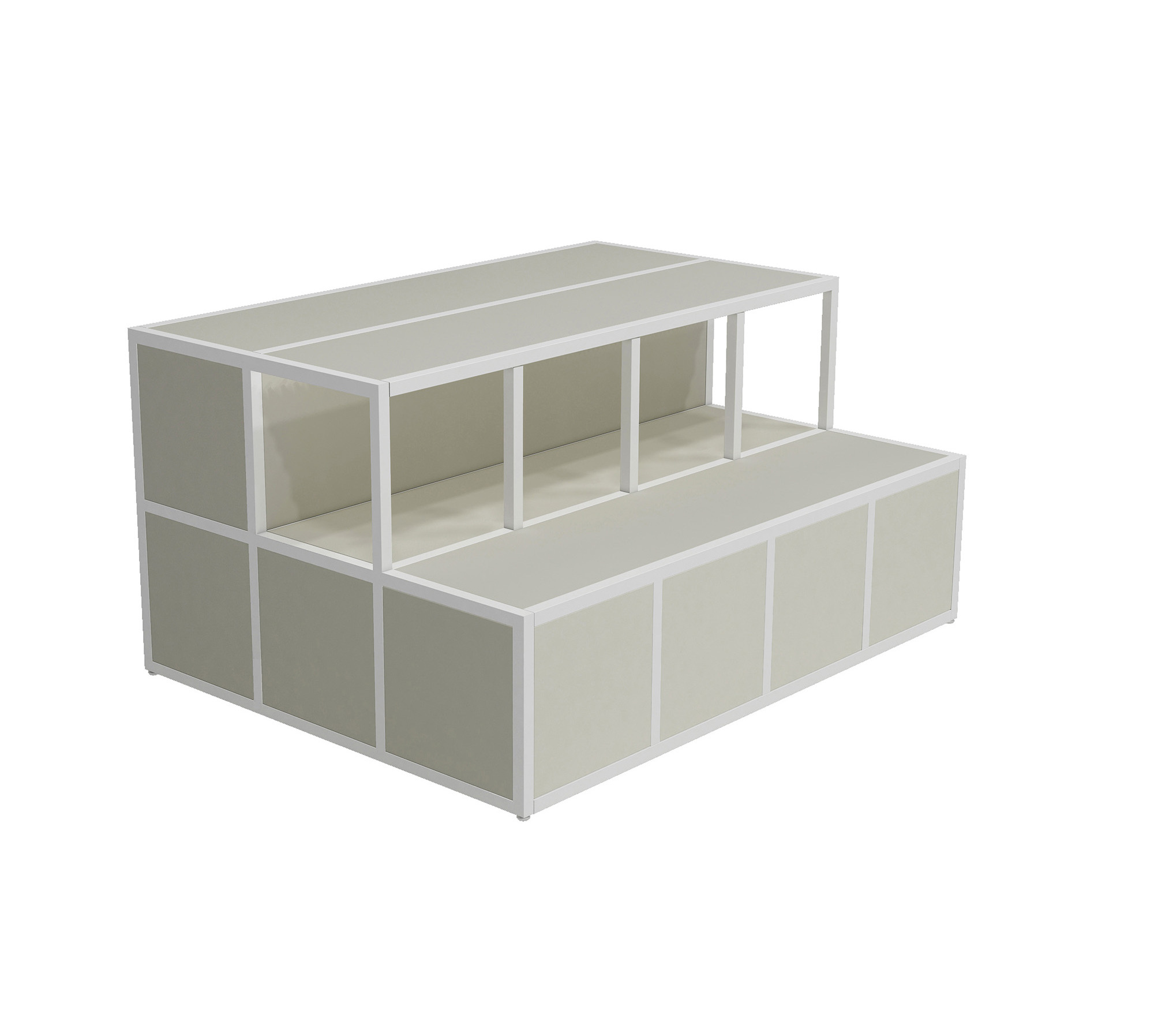 Hotsale NOME department store furniture  MINISO store clothing Island shelves New design of supermarket rack