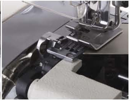 TOPEAGLE TK-664-35BB--PUT Cylinder bed industrial interlock sewing machine price with left side edge cutter