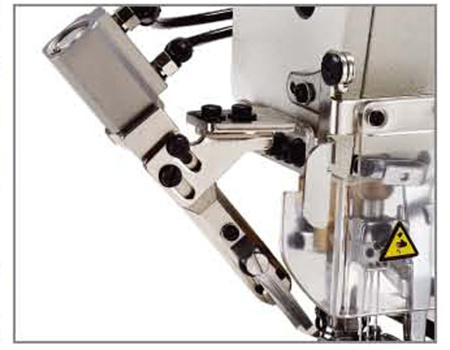 TOPEAGLE TK-664-35BB--PUT Cylinder bed industrial interlock sewing machine price with left side edge cutter