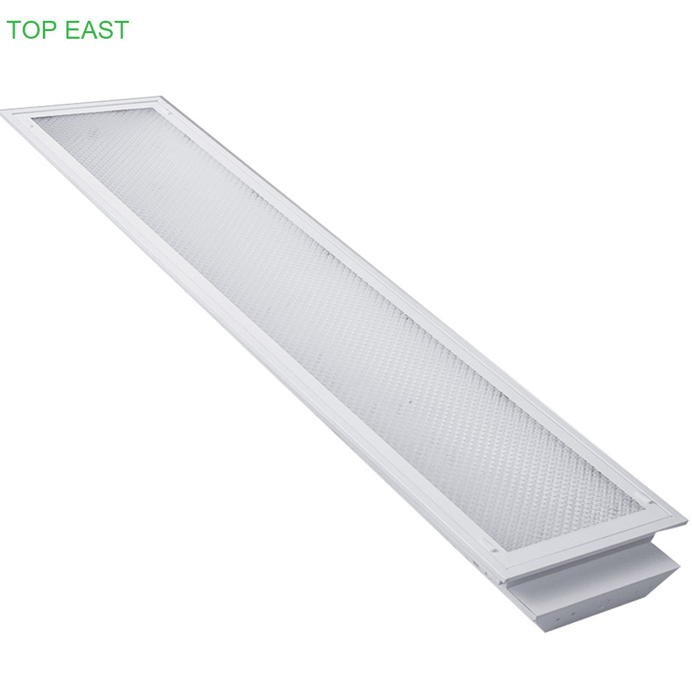 Double tube light T5 T8 led tube ceiling louver led troffer with CE certificate prisma cover