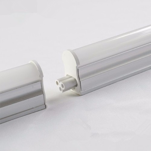 LED T5 Integrated Single Fixture, 4FT, 2200lm, 6500K (Super Bright White), 20W, Utility Shop Light