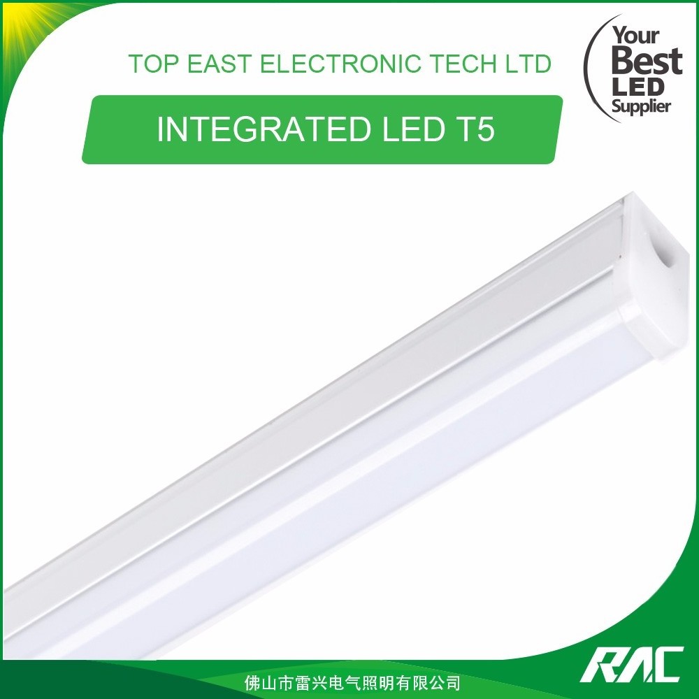 3 years warranty 2ft 4ft 5ft integrated led T5 tube Light fixture with CE