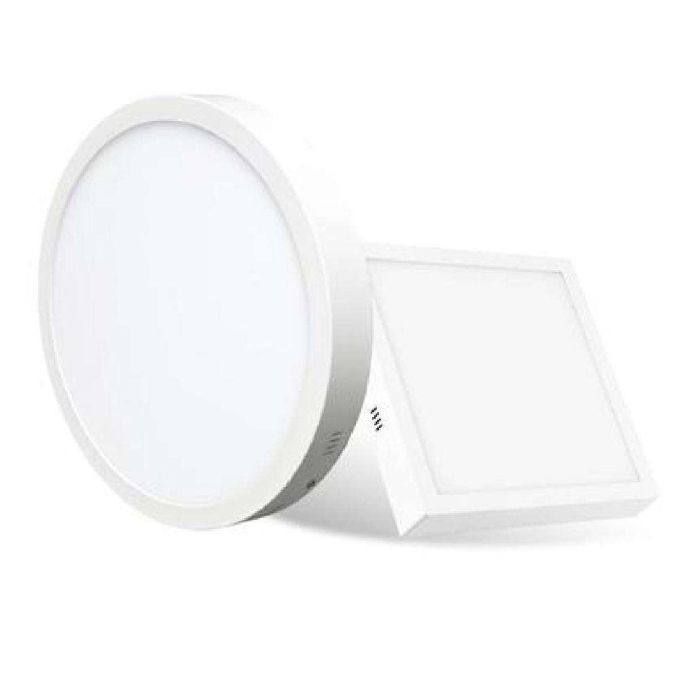 Super bright smd 2835 surface round ceiling panel with power 6w 12w 18w 24w led light with cheap price