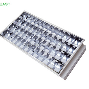 4*18w 2x4 led grille troffer light fixture specially for hospital supermarket office lighting