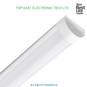 high quality surface mounted linkable led batten tube lights slim linear light 4 feet 1200mm 5mm led light pipe