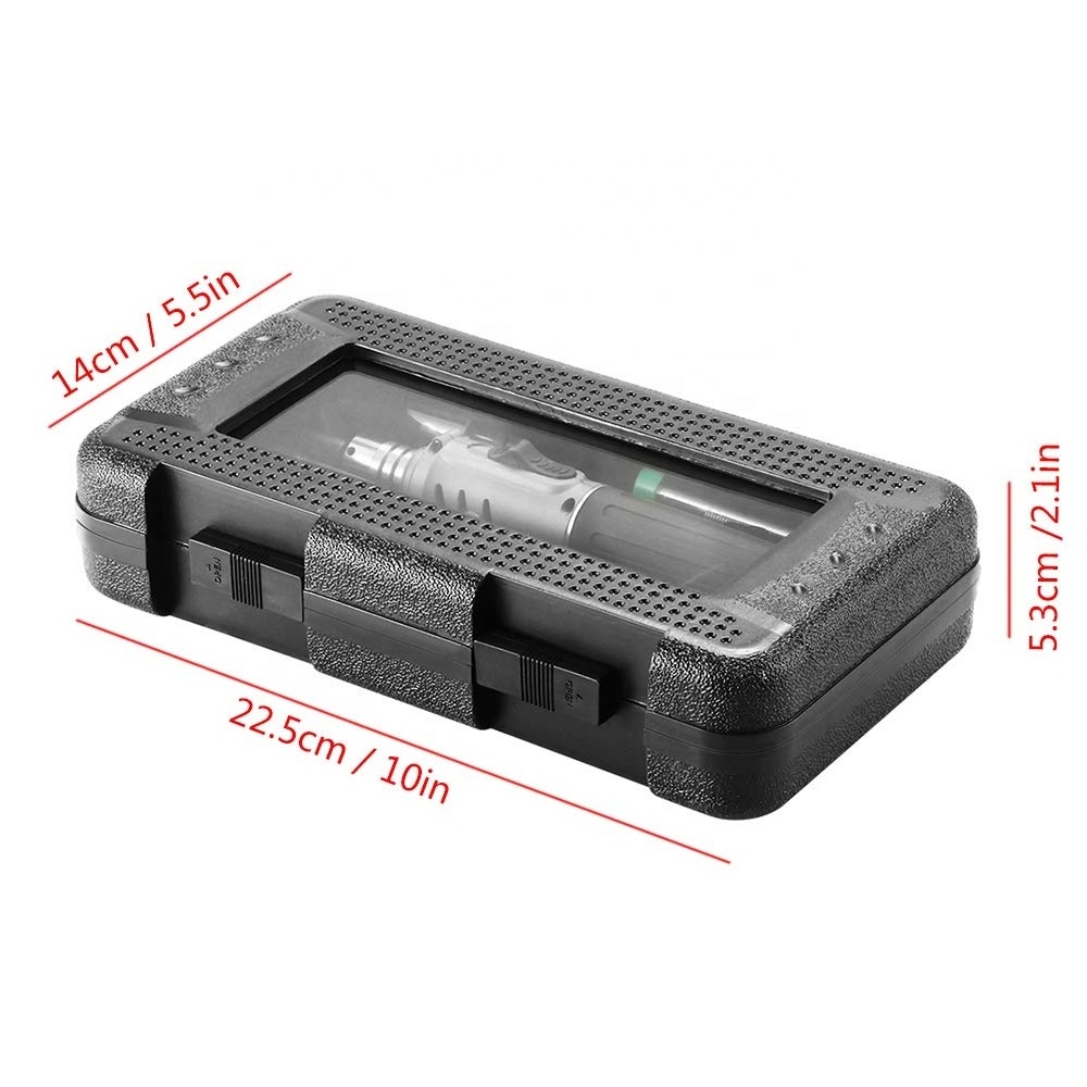 Butane Soldering Iron Torch  Multipurpose Solder Station Kit with Adjustable Temperature 6pcs Soldering Iron Tips