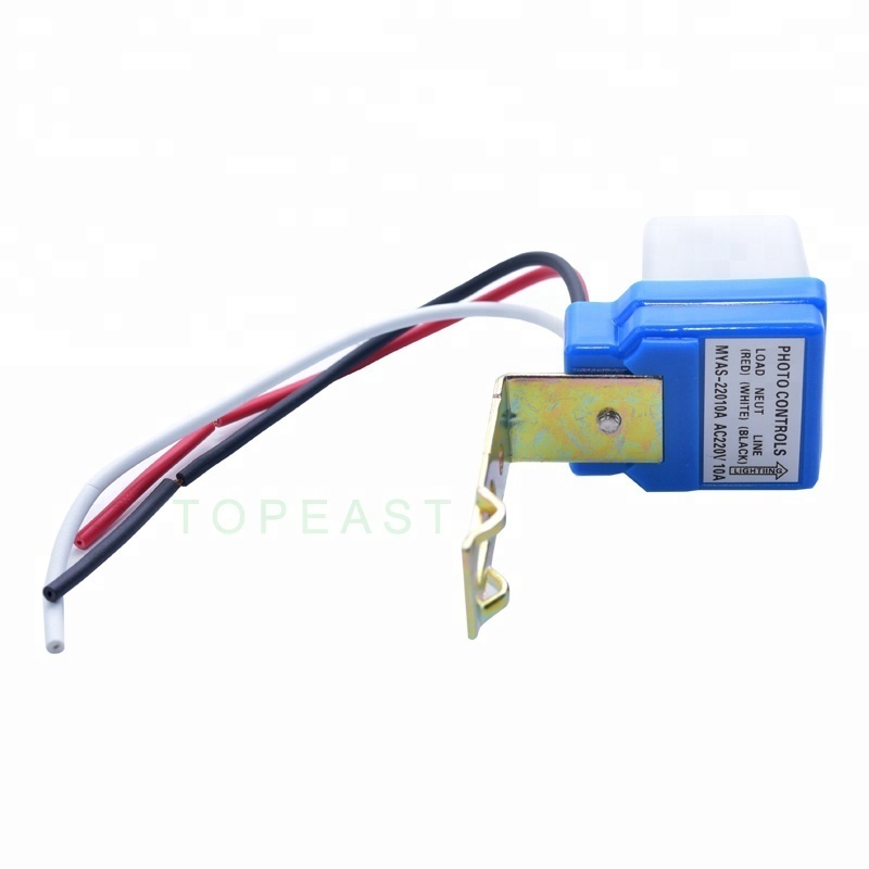 Daylight light adjustable Photo Electric Light Control sensor light photocell switch 12V 24V 110V 220V 10A