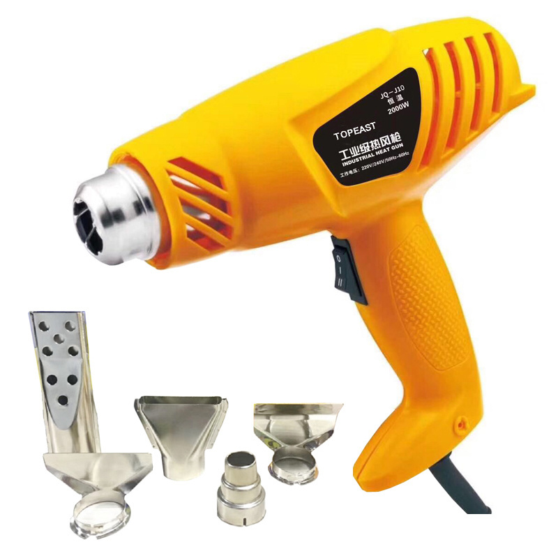 Professional Multi Functional 2000W EU Electric Heat Gun/Hot Air Gun with 5 nozzles tips