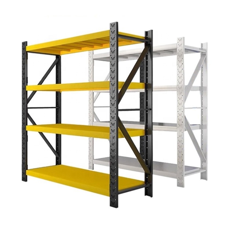 Topeasy middle duty boltless metal long span warehouse stacking racks shelves