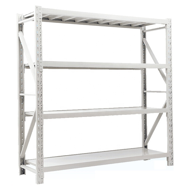 Storage Shelves & Units Middle Duty Adjustable Garage Warehouse Steel Shelf Shelving Unit