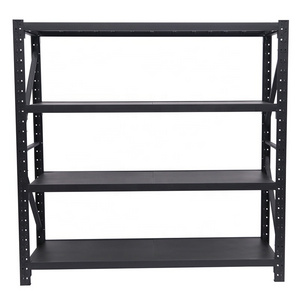 Chinese 4 tier boltless bulk storage shelves shelf shelving unit with steel decking